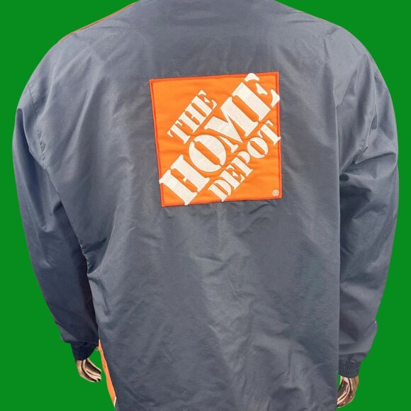 VTG Chase Authentics NASCAR Jacket Tony Stewart #20 Home Depot Racing Team Zip-U - Picture 7 of 8